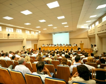 picture of people attending a meeting